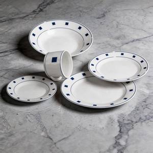 Services de table en porcelaine fine Harvit, design moderne, bordure de différentes formes, <span class=keywords><strong>vaisselle</strong></span> en céramique décorée pour - Product Image 2