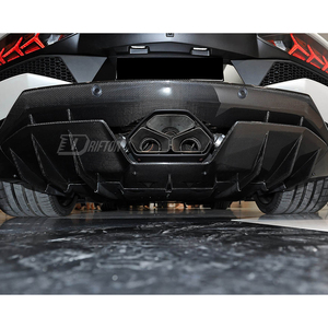 Difusor trasero de fibra de carbono seca estilo OEM para Lamborghini Aventador S LP740 2016-2021 - Product Image 5