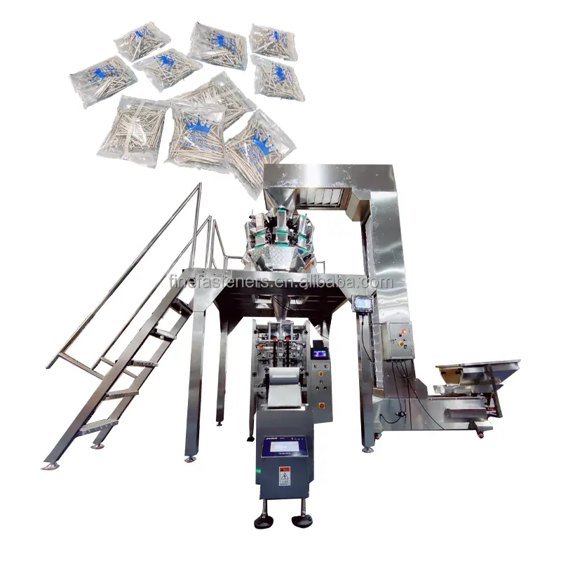 Fully automatic  convenient and fast 200-1000g Nail Polybag Packing Line