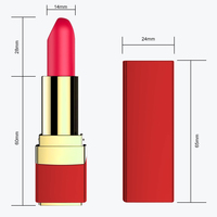 Lippenstift-Design USB Magnetisch Aufladbar 10 Vibrationsmodi Klitoris-Stimulation Sexshop G-Punkt Vibrator Sexuelles Massagegerät