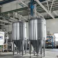 Cuves de fermentation de bière et de vin 200L-Réservoir de fermenteur en acier inoxydable à vendre, prix compétitif de la cuve de fermentation