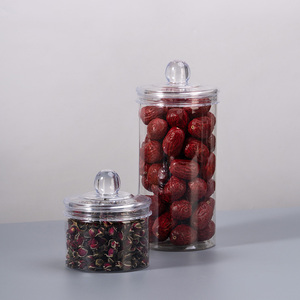 Sản phẩm mới 5 kích cỡ vòng rộng miệng trong suốt Pet lọ nhựa cho bao bì thực phẩm - Product Image 3