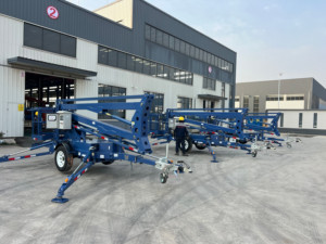 رافعة هيدروليكية كهربائية محمولة صغيرة لتكييف الهواء بارتفاع 10-20 متر مع شهادة CE - Product Image 5