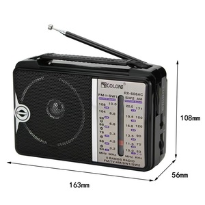 <span class=keywords><strong>Radio</strong></span> Portátil Ama Son, el Más Vendido en África del Sur y Asia, Modelo Fire Bull Pequeño 606 con Función FM/AM, Audio Multibanda, Recargable, de Plástico - Product Image 3
