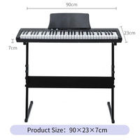 Electronic Touch 61 Teclas Música Electrónica Digital Teclado electrónico órgano electrónico