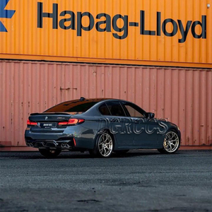 Alerón Trasero de Fibra de Carbono Pulido de Doble Cara para BMW Serie 5 G30 G38 y M5 F90, 2016-2023 - Product Image 6