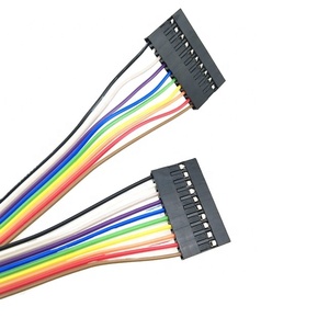 2,54mm 10mm P Dupont con Premium estándar de 1,27mm de paso de 20 pines planos Arco Iris cinta cables de Cable - Product Image 5