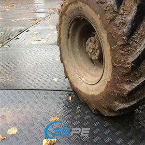 Tapis routier HDPE ZSPE en promotion avec connecteur métallique pour terrains boueux - Product Image 5