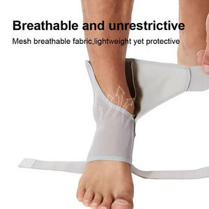 Direct Factory Neoprene Sprain Recovery <b>Ankle</b> <b>Support</b> Protection Bandage Strap Wrap Adjustable Buckle for Football Players - Product Image 4