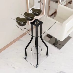 Mueble de Almacenamiento para Barra de Diseño Moderno K, Estación de Peluquería y Barbería, Equipo de Estilismo, Salón de Belleza, Cocina - Product Image 1