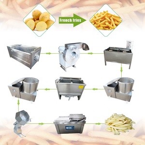 Ligne de production industrielle entièrement automatique sur mesure pour frites surgelées, machine à fabriquer des chips de manioc frais et des chips de pommes de terre, prix - Product Image 3