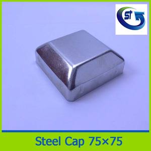 Embout de <span class=keywords><strong>poteau</strong></span> en <span class=keywords><strong>acier</strong></span> pour clôture métallique - Product Image 4