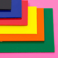 Plaque acrylique transparente et colorée de qualité supérieure, plusieurs épaisseurs disponibles : 1 mm, 2 mm, 3 mm, pour la découpe laser, les projets d'artisanat, la signalétique