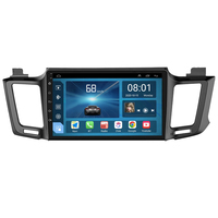 Navigation GPS universelle pour voiture Android 10.0 10'' avec CarPlay et lecteur vidéo TV, radio pour sortie optique pour RAV4 2012-2018