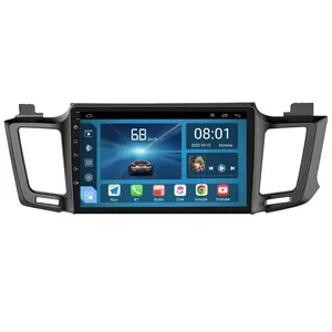 Pemasok 10 "layar universal Android 10.0" pemutar Video navigasi GPS mobil Radio DVD dengan Output optik untuk RAV4 2012 2018