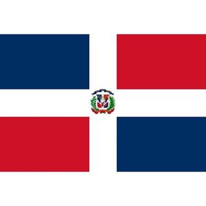 ธงชาติสาธารณรัฐโดมินิกัน 200x300 ซม. ไฟตกแต่ง - Product Image 1