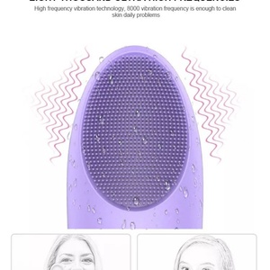 Brosse Nettoyante Électrique Visage 4-en-1 Étanche en Silicone Doux pour Nettoyage en Profondeur et Pores, avec Logo - Product Image 5