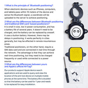Traceur <span class=keywords><strong>GPS</strong></span> sans fil Air Tag, intelligent, magnétique, étanche, compatible avec l'application Android, anti-perte, traceur de véhicule, batterie >96H - Product Image 6
