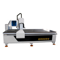 Servomotor de alta velocidad con mesa de vacío/ranura en T, máquinas de enrutador CNC para trabajo en madera profesional,