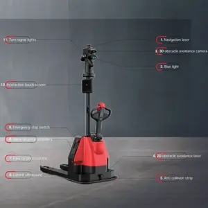 מפעל מכירה ישירה מחסן העברה מלגזה מעקה חשמל מעגליים רובוט amr אוטונומי - Product Image 6