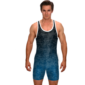 Kostum Singlet Gulat Sublimasi Kosong Singlet Gulat Seragam Gulat - Product Image 4