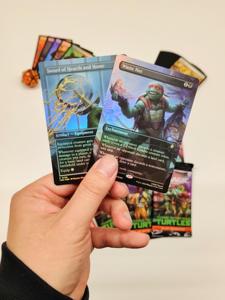 Venta al por Mayor de <span class=keywords><strong>Magic</strong></span> the Gathering |   Paquete de Pizza de las Tortugas Ninja Adolescentes Mutantes |   Colección de Cartas Coleccionables de Juegos de Intercambio (Blind Box) - Product Image 4