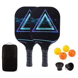 Juego de Palas de Pickleball, 2 Palas, 4 Pelotas, Bolsa de Transporte, Aprobado por la USAPA, Forma Estándar, Material de Fibra de Vidrio - Product Image 4