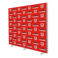Affichage de cadre de boîte à lumière LED d'extrusion de tissu SEG pour support d'exposition publicitaire