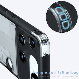 Para <span class=keywords><strong>Nothing</strong></span> <span class=keywords><strong>Phone</strong></span> 3 5G 6,67 "<span class=keywords><strong>Funda</strong></span> ultrafina Soft TPU Frame Clear Matte PC Back <span class=keywords><strong>Funda</strong></span> a prueba de golpes Coque Fundas - Product Image 5