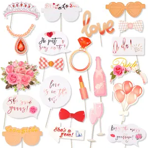 Hot Selling photography props decor Party Decorations Love Bride to be decoration party props for photo booth