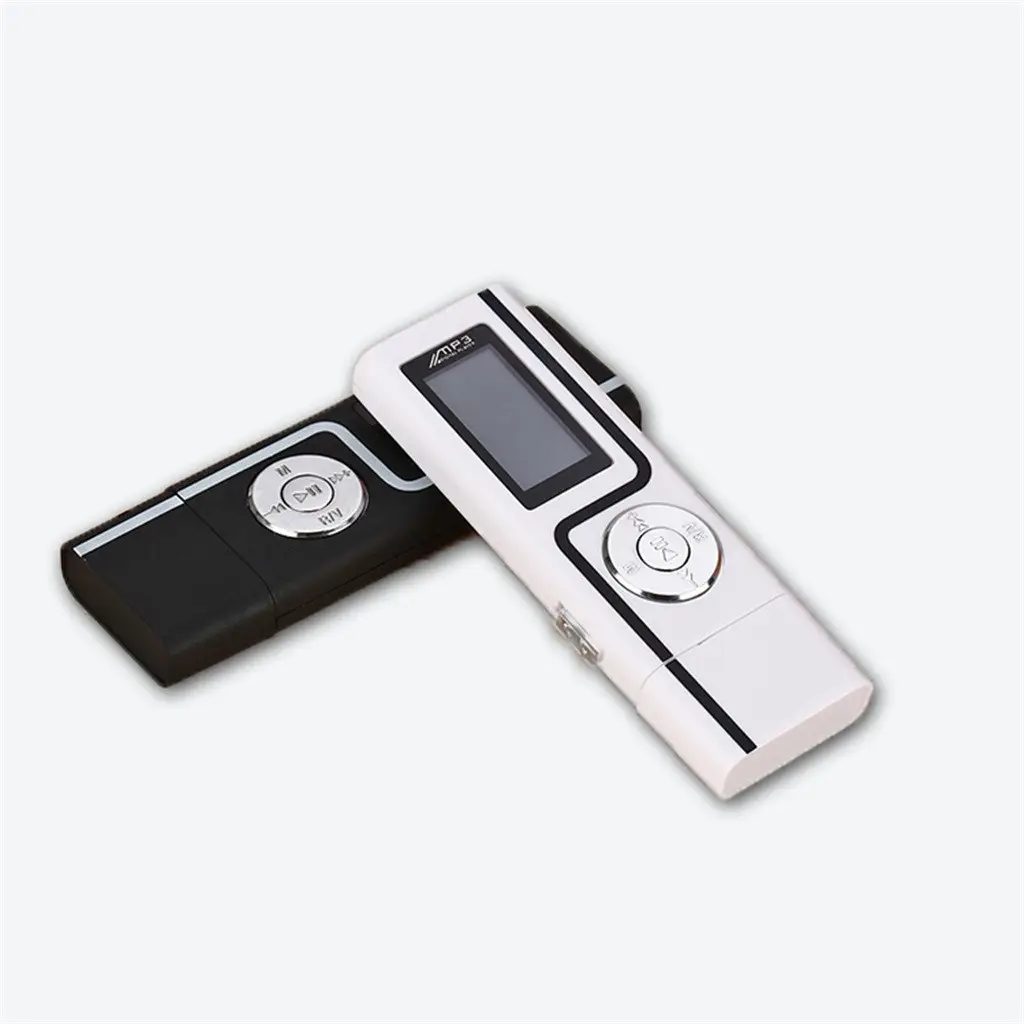 LCD Screen Support Flash 32GB TF Card Slot Digital MP3 Music Player Portable Mini USB Flash Drive MP3 Player