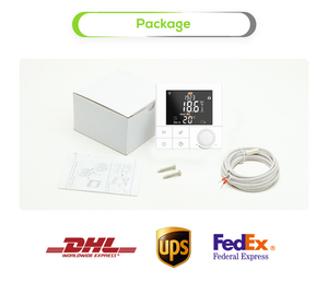 <span class=keywords><strong>Thermostat</strong></span> de salle intelligente 2022, application TUYA, fonctionne avec Alexa, google home, wifi, <span class=keywords><strong>chaudière</strong></span> chaude, prix <span class=keywords><strong>d</strong></span>'usine - Product Image 6