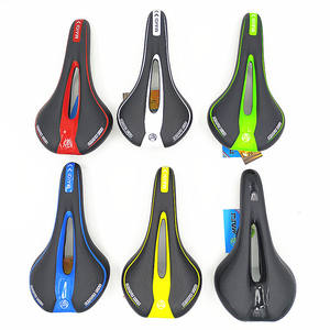 Sillín de Bicicleta Hueco, Suave y Cómodo, Asiento de Bicicleta de Montaña Unisex para Adultos, Diseño Moderno Negro - Product Image 1