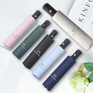 Parapluie pliant compact anti-vent avec <span class=keywords><strong>protection</strong></span> UV intégrale à 8 baleines, personnalisable avec logo, idéal pour le voyage, <span class=keywords><strong>protection</strong></span> solaire et pluie - Product Image 1