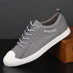 <span class=keywords><strong>Chaussures</strong></span> plates polyvalentes pour hommes, style coréen, nouvelle collection printemps, à enfiler, avec sangles élastiques, tendance, en tissu, <span class=keywords><strong>sans</strong></span> <span class=keywords><strong>lacets</strong></span>, type Old Beijing - Product Image 3