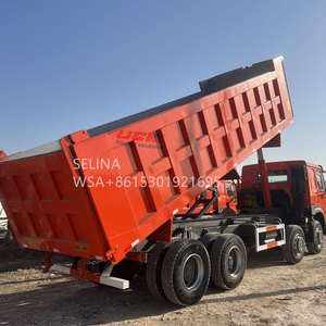 Camion à benne basculante de 40 tonnes d'occasion à bas prix 8x4 6x4 sinotruck howo pour le transport d'ingénierie - Product Image 1