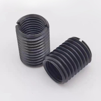 Small groove variable diameter threaded insert type internal and external conversion nut