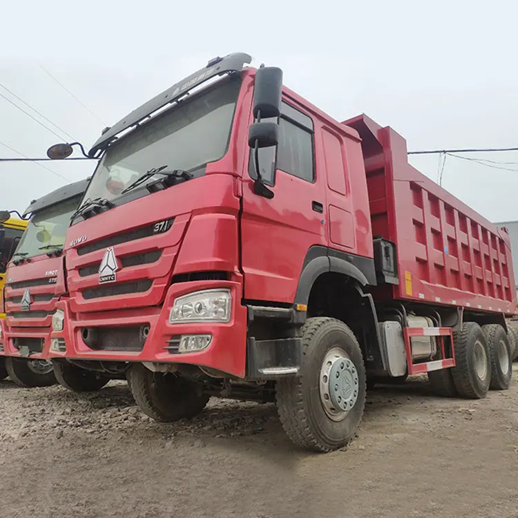 Howo 336 Used Tipper Dump Truck Tipper Dumper Truck Price in Pakistan 6*4 10 12 Heavy Truck SINOTRUK Euro 3 Left