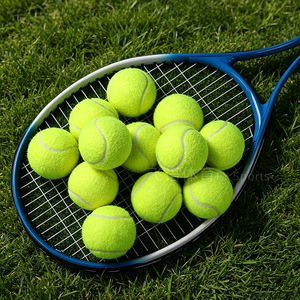 Pelotas de Tenis de Alto Brillo y Contraste en Amarillo Neón y Verde, Paquete de 3, Ideales para Campeonatos, Mejor Oferta - Product Image 1