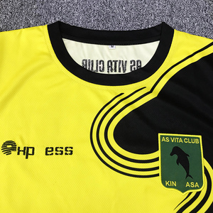 Camiseta de fútbol deportiva Unisex de alta calidad personalizada barata impresión por sublimación transpirable secado rápido 100% poliéster - Product Image 4