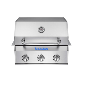 Four à <span class=keywords><strong>barbecue</strong></span> à <span class=keywords><strong>gaz</strong></span> en acier inoxydable pour l'extérieur Propane (LP/LPG) Cuisine <span class=keywords><strong>de</strong></span> camping <span class=keywords><strong>Bois</strong></span> à haute pression électronique pour les fêtes - Product Image 2