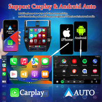 Pantalla Táctil Android para Prado con GPS Integrado, CarPlay, Mirror Link, WiFi, Radio MP3, Audio de Alta Resolución, DSP, CD, Cámara de Reversa y DVR