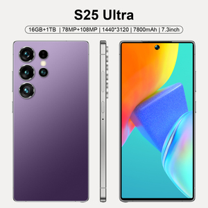 免费送货便宜的S25超5g手机16gb + 1TB十核安卓14智能手机码分多址英语/西班牙语/法语OLED 144Hz 4K - Product Image 6