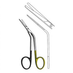 Ciseaux Fomon 13 cm / 5-1/8 pouces à lame dentelée, ciseaux chirurgicaux de précision pour usage médical - Product Image 1