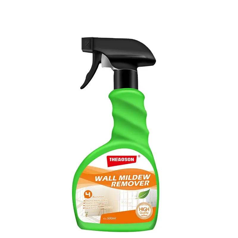 THEAOSON 500ml Spray professionale per rimuovere le macchie di muffa e muffa istantanea per rimuovere le macchie senza danneggiare