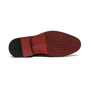 <span class=keywords><strong>Zapatos</strong></span> de cuero de gamuza sintética resistentes de fondo rojo <span class=keywords><strong>Zapatos</strong></span> de <span class=keywords><strong>vestir</strong></span> de <span class=keywords><strong>hombre</strong></span> transpirables <span class=keywords><strong>cómodos</strong></span> Oxford - Product Image 5