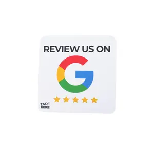 NFC Contactless Tappable Google Review Card Instant Access Control For Customers Review Google Card