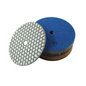 Disques de polissage à sec diamantés de 4 pouces pour <span class=keywords><strong>pierre</strong></span>, marbre, granit, béton - Product Image 4