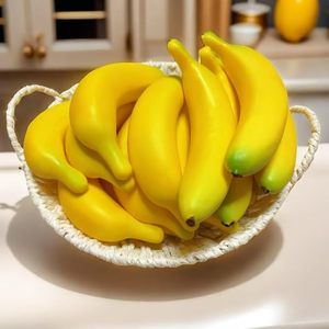 <span class=keywords><strong>Fruits</strong></span> artificiels en plastique jaunes en forme de bananes décoratives pour la <span class=keywords><strong>décoration</strong></span> de la maison - Product Image 5