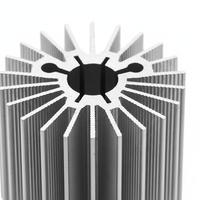 Boîtier en aluminium extrudé usiné sur mesure par CNC pour montage de carte de circuit imprimé dans une boîte de commande